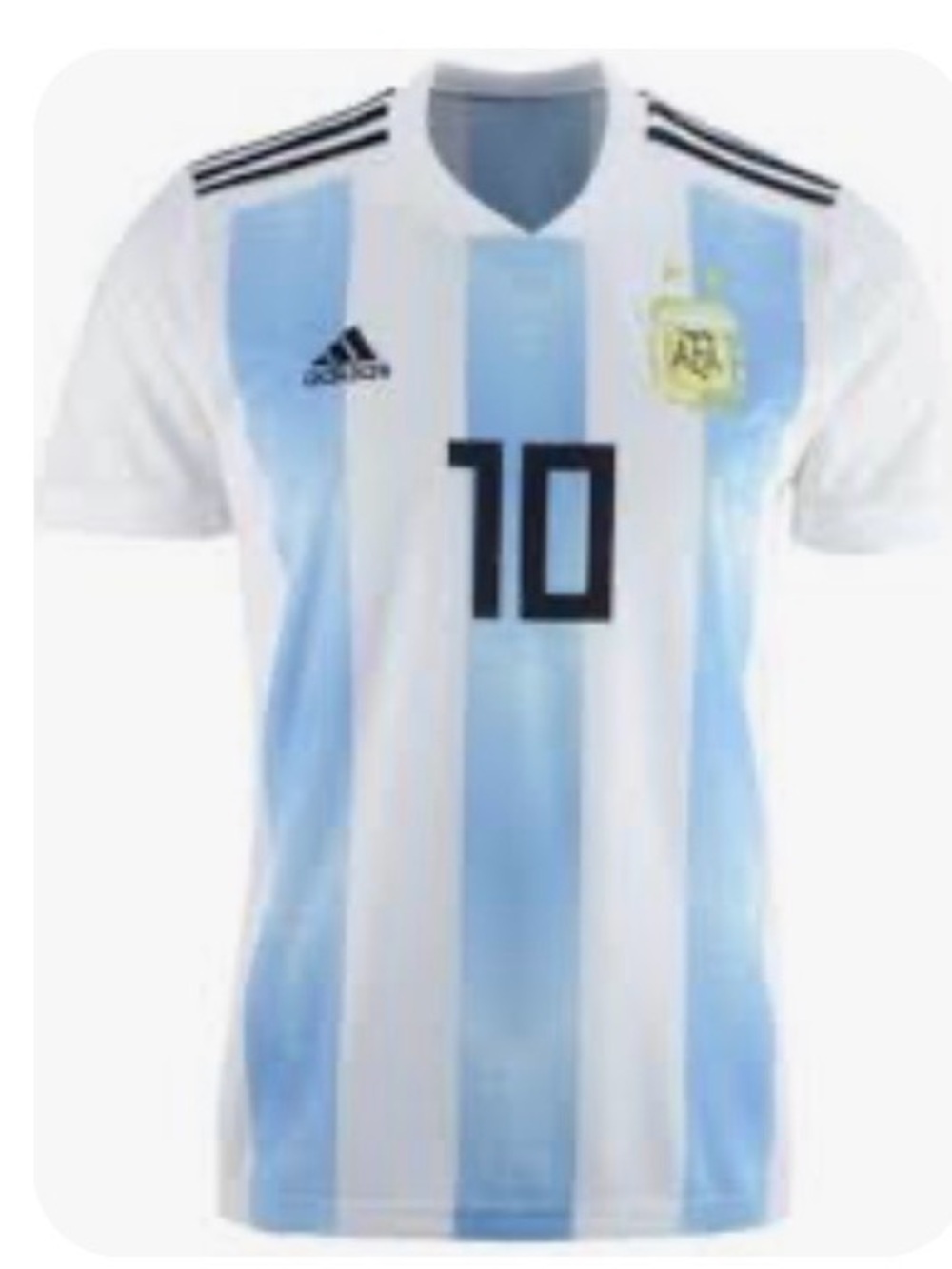ARGENTINA HOME SHIRT JERSEY ADIDAS  #10 MESSI